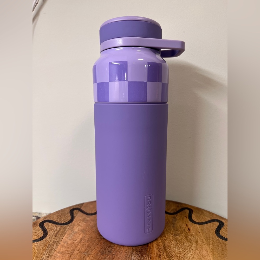 Brumate Limited Edition rotera 35 purple/lavendar checkered. NWT